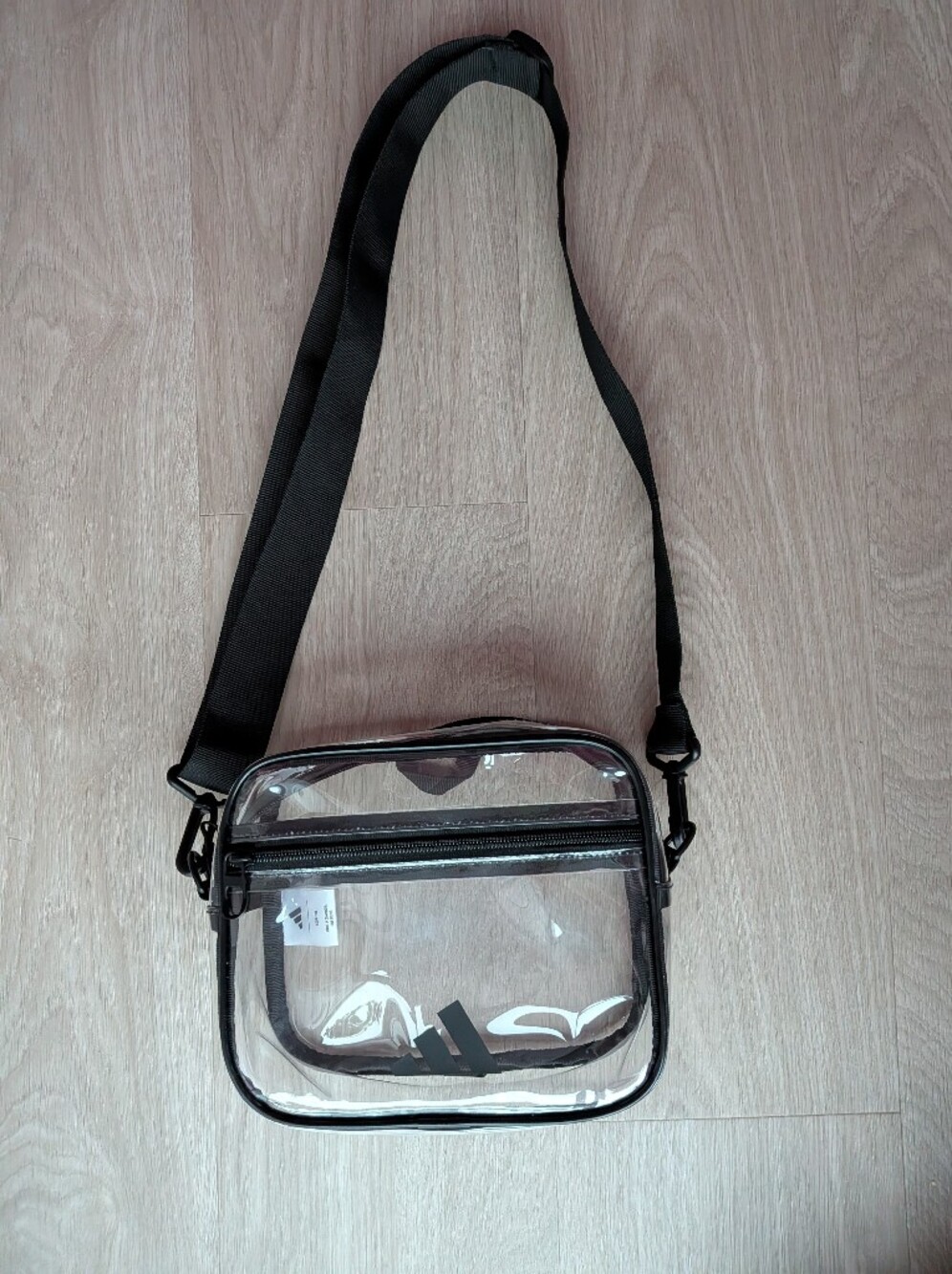 NWOT Adidas Clear Crossbody Bag